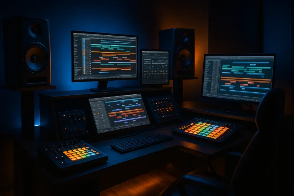 Visual for this record: A distributor now requires licensed data behind generated tracks