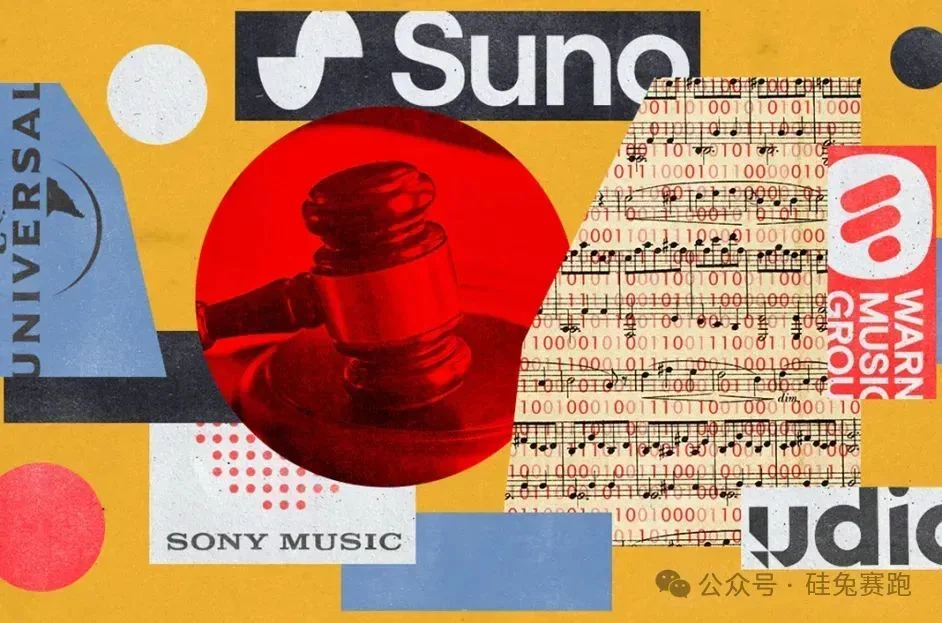 Visual published with the cited source for this record: Record labels sued Suno and Udio over training data
