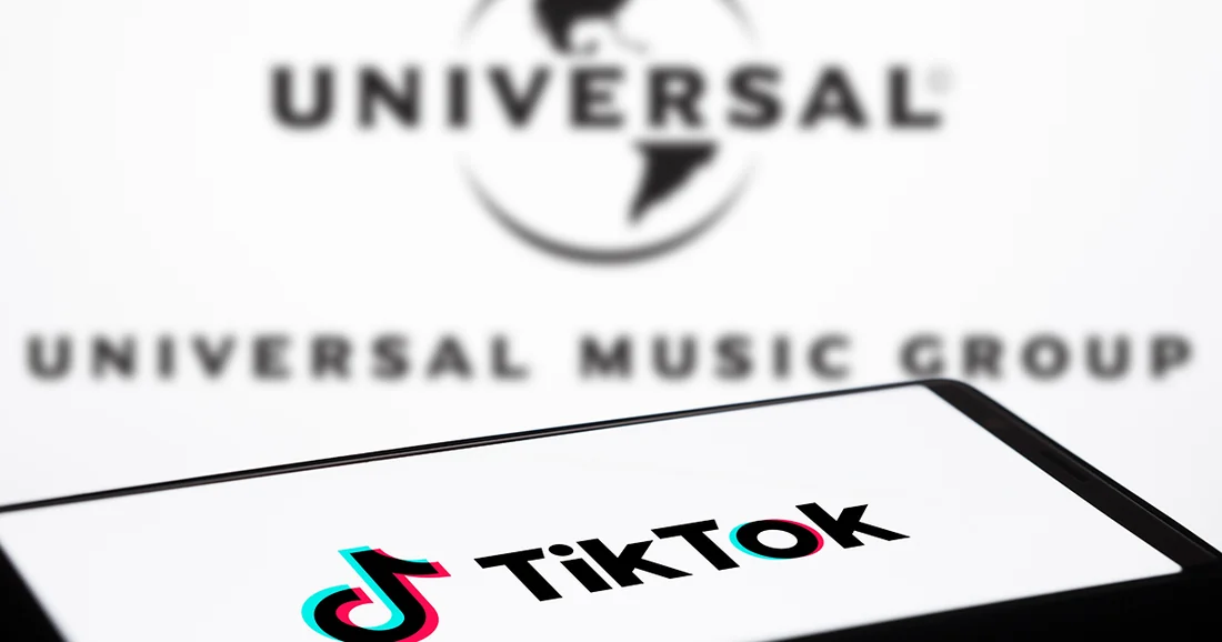 Visual for this record: Universal Music pulled its catalogue from TikTok, then it returned